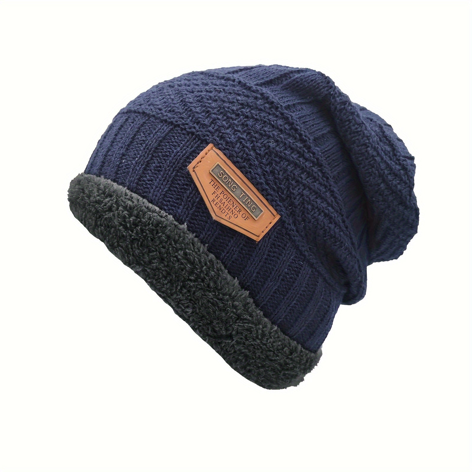 Men's & Women's Plus Velvet Ear Protection Woolen Hat