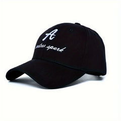 Letter Embroidered Baseball Cap Outdoor Sunscreen Dad Hat