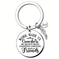 8pcs Coworker Appreciation Keychain Goodbye Gift Friendship Keychain