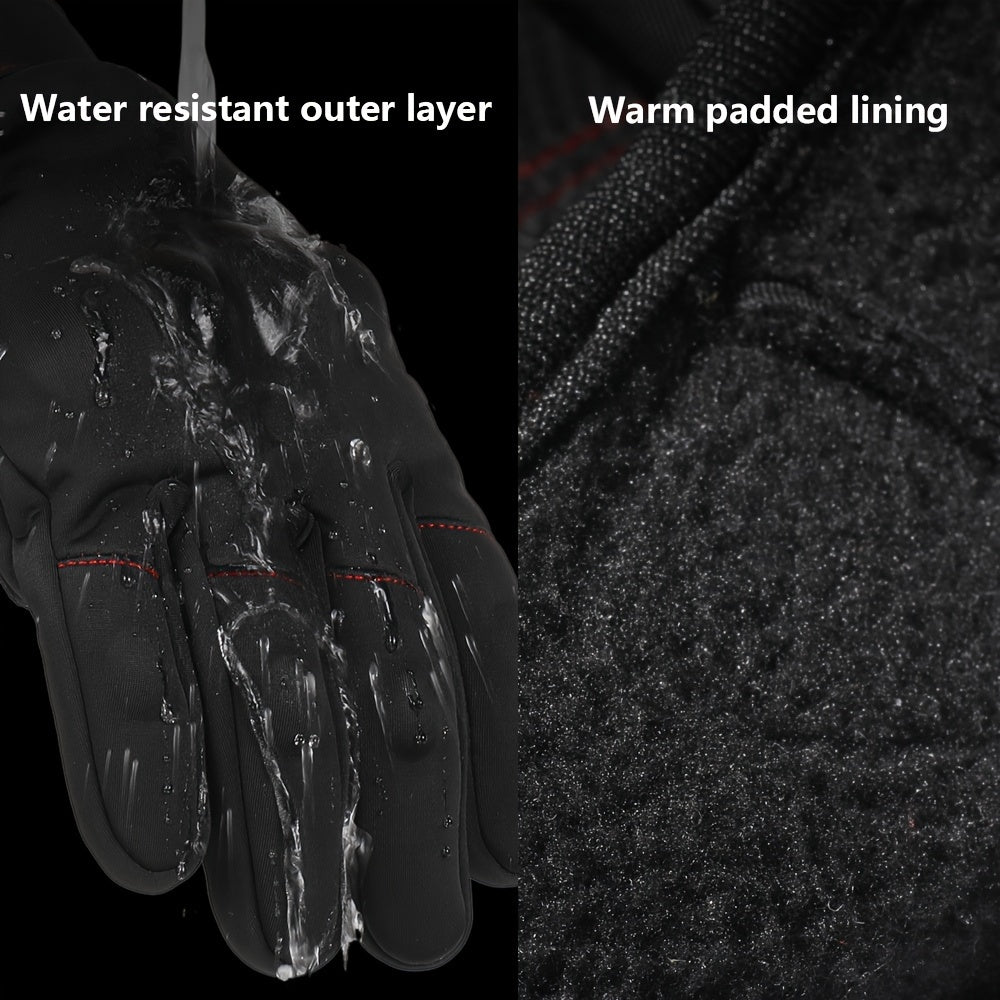 Winter Touch Screen Warm Gloves Windproof Outdoor Sports Anti skid