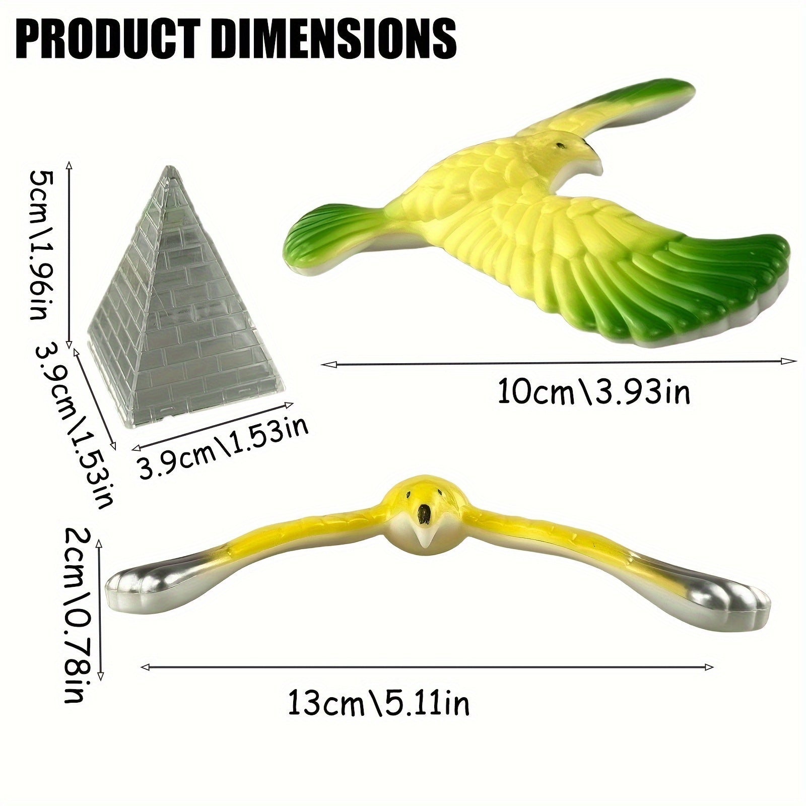 Magical Balancing Eagle Toy Desktop Plaything Ornament Random Fiddling Gift