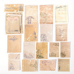 30pcs Vintage Stickers Art Supplies DIY Scrapbooking Collage Material