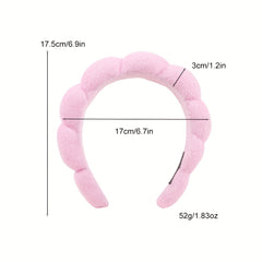 2pcs Velvet Twist Headband Ponytail Hair Rope Female