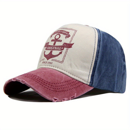 Maritime Washed Denim Baseball Cap Trucker Hats