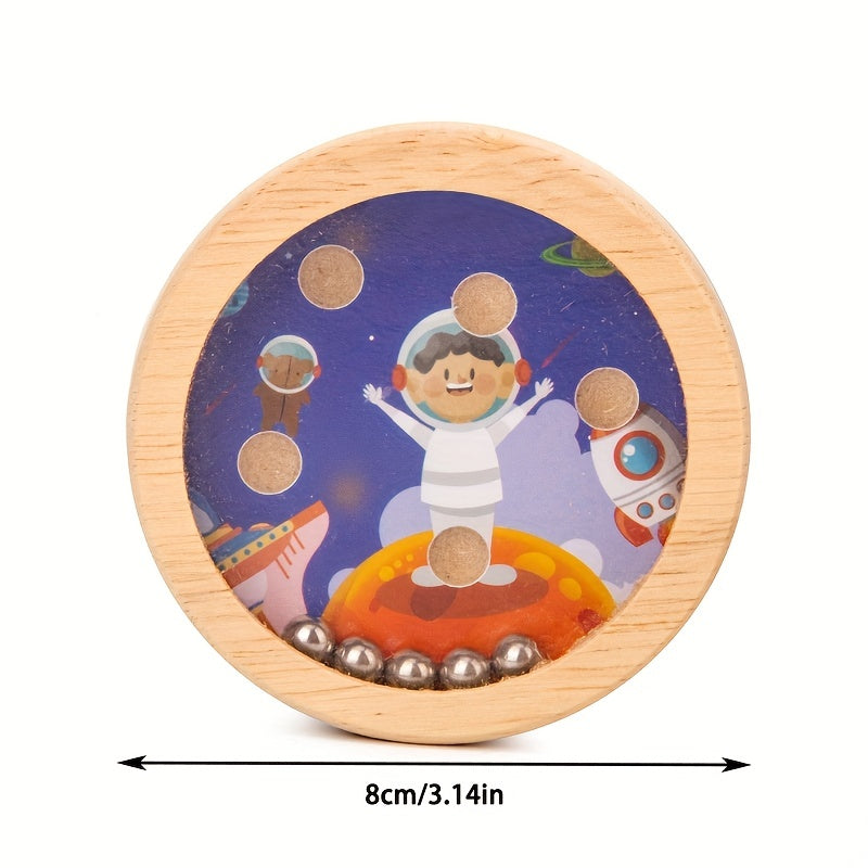 Wooden Ball Maze Toy Baby Educational Montessori Teaching Aid