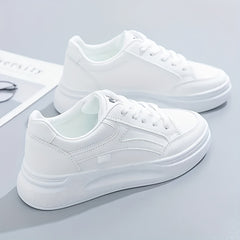 Women's Platform Sneakers Casual Lace Up Outdoor Shoes