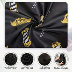 Barber Salon Hair Cutting Cape Hair Styling Apron Waterproof