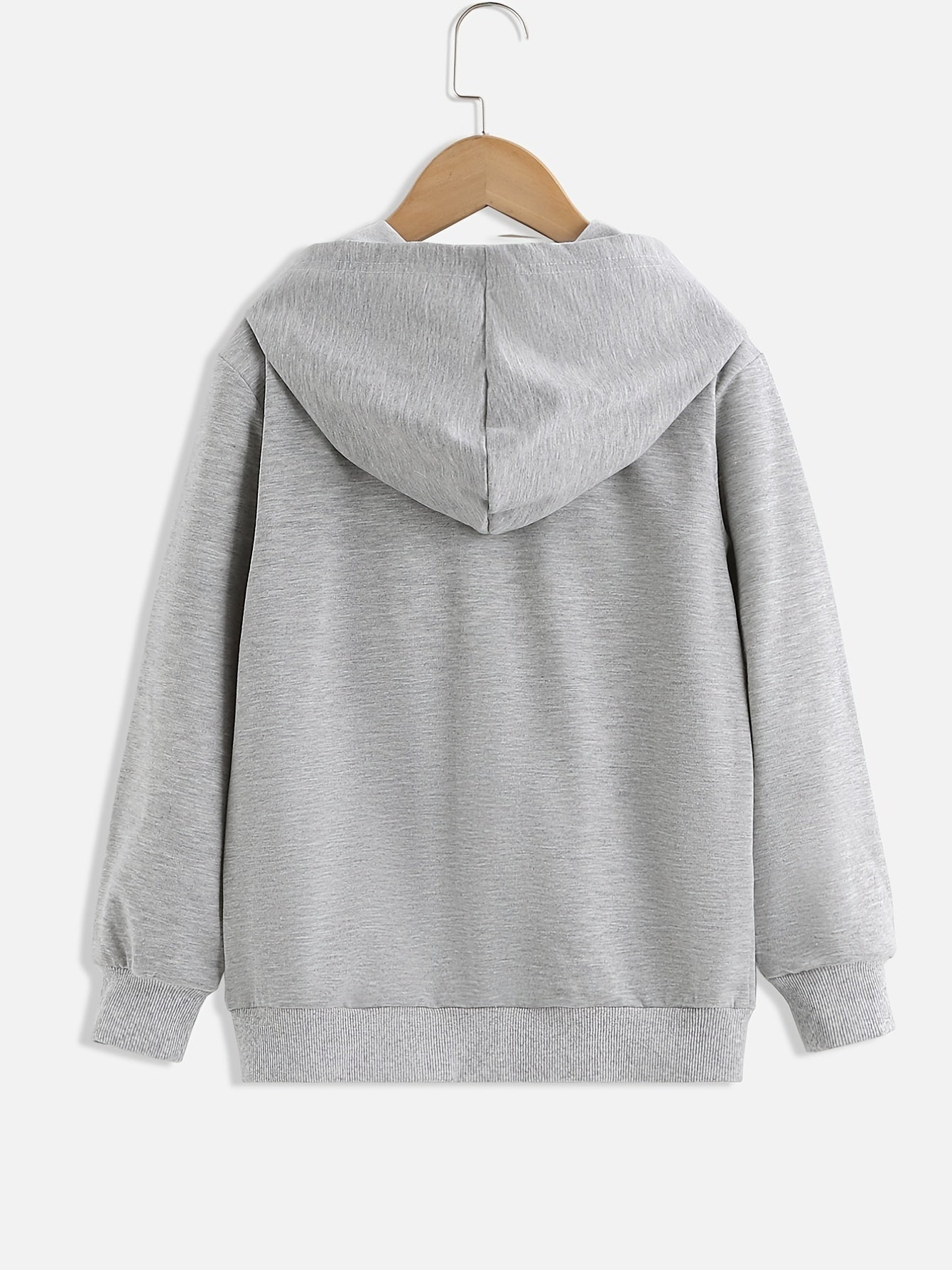 Girls Hooded Sweatshirt Jacket Butterfly Print Coat Kids Clothes