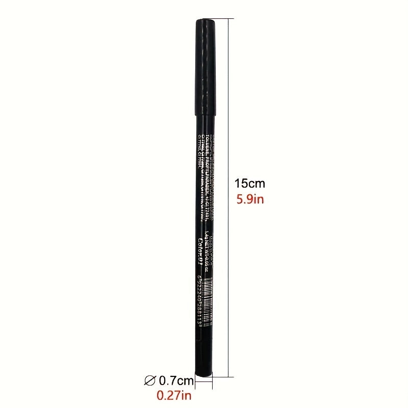 14 Colors Eyeliner Pen Matte Metallic Lustrous Smokey Waterproof Cosmetics