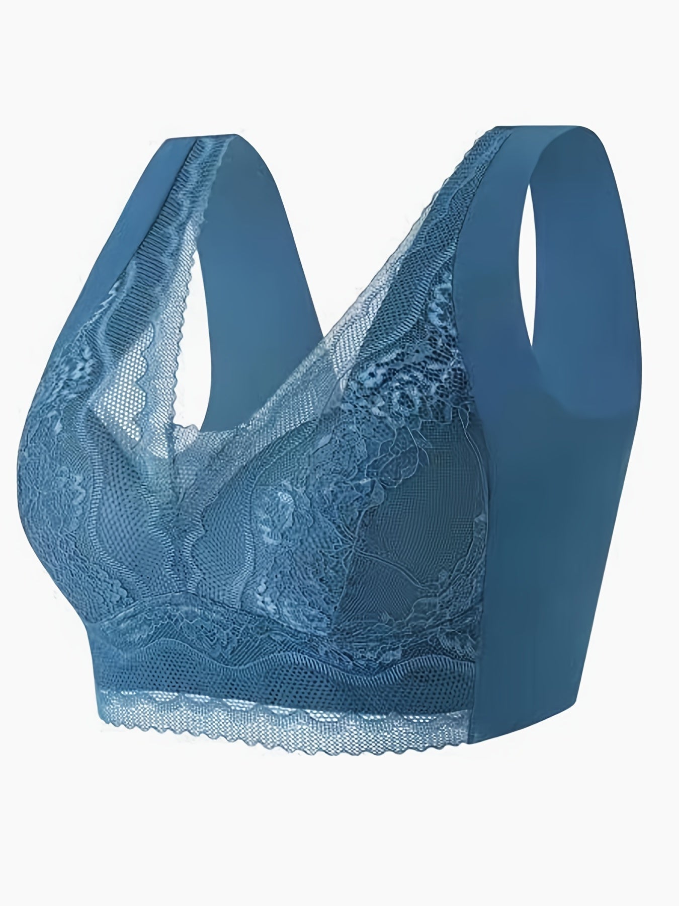 Lace Wireless Push Up Bra Ladies Undergarment
