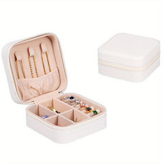 Mini Jewelry Travel Case Small Travel Jewelry Organizer Portable Jewelry Box