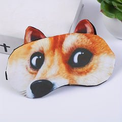 3D Animal Sleep Mask Cat Dog Eye Mask For Men And Women