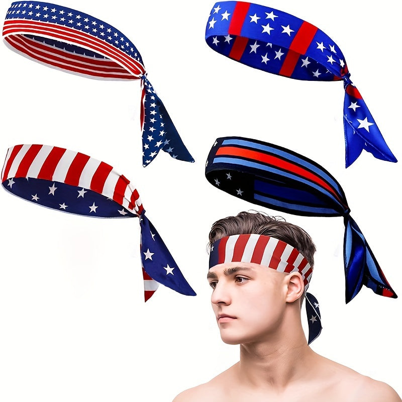 Sweat Absorption Sports Headband for Running, Tennis, Basketball