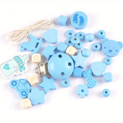 Infant Diy Pacifier Chain Teether Anti Drop Chain Accessories