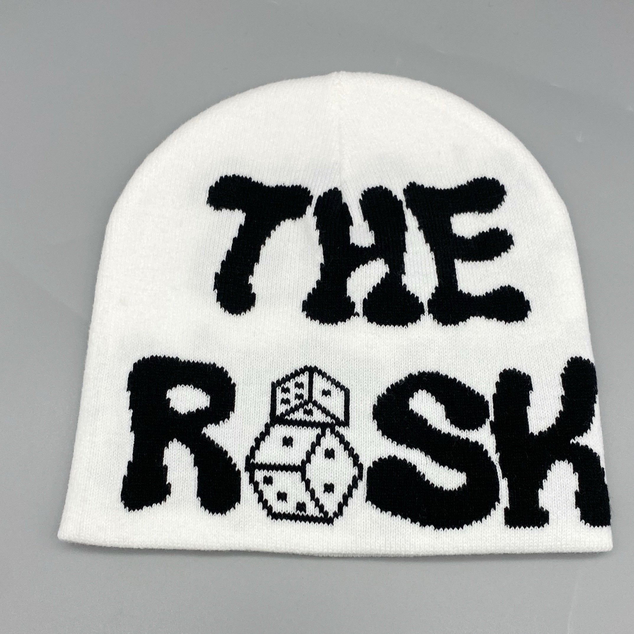 Alphabet Dice Jacquard Knit Beanie Unisex Beanie