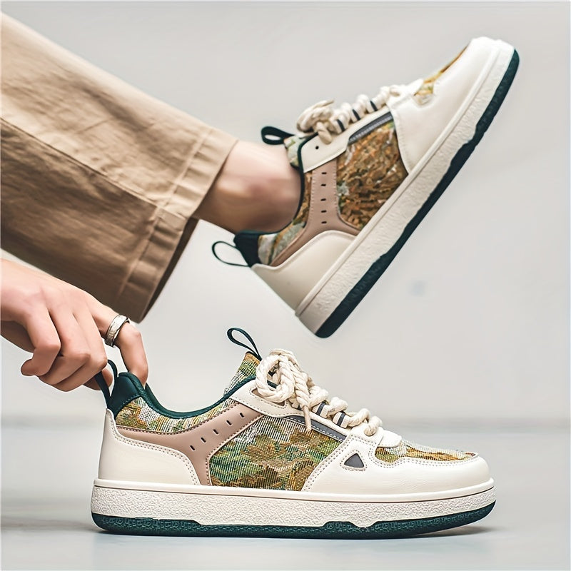 Forest Style Breathable Skate Shoes for Men