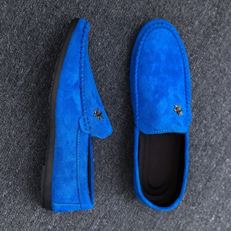 Men's Casual Slip On Loafer Shoes Soft Sole Anti skid Driving Walking Shoe