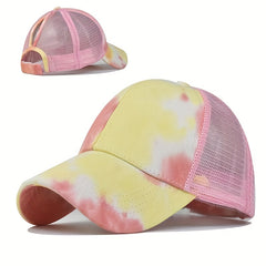 Tie Dye Hat Sun Protection Baseball Cap