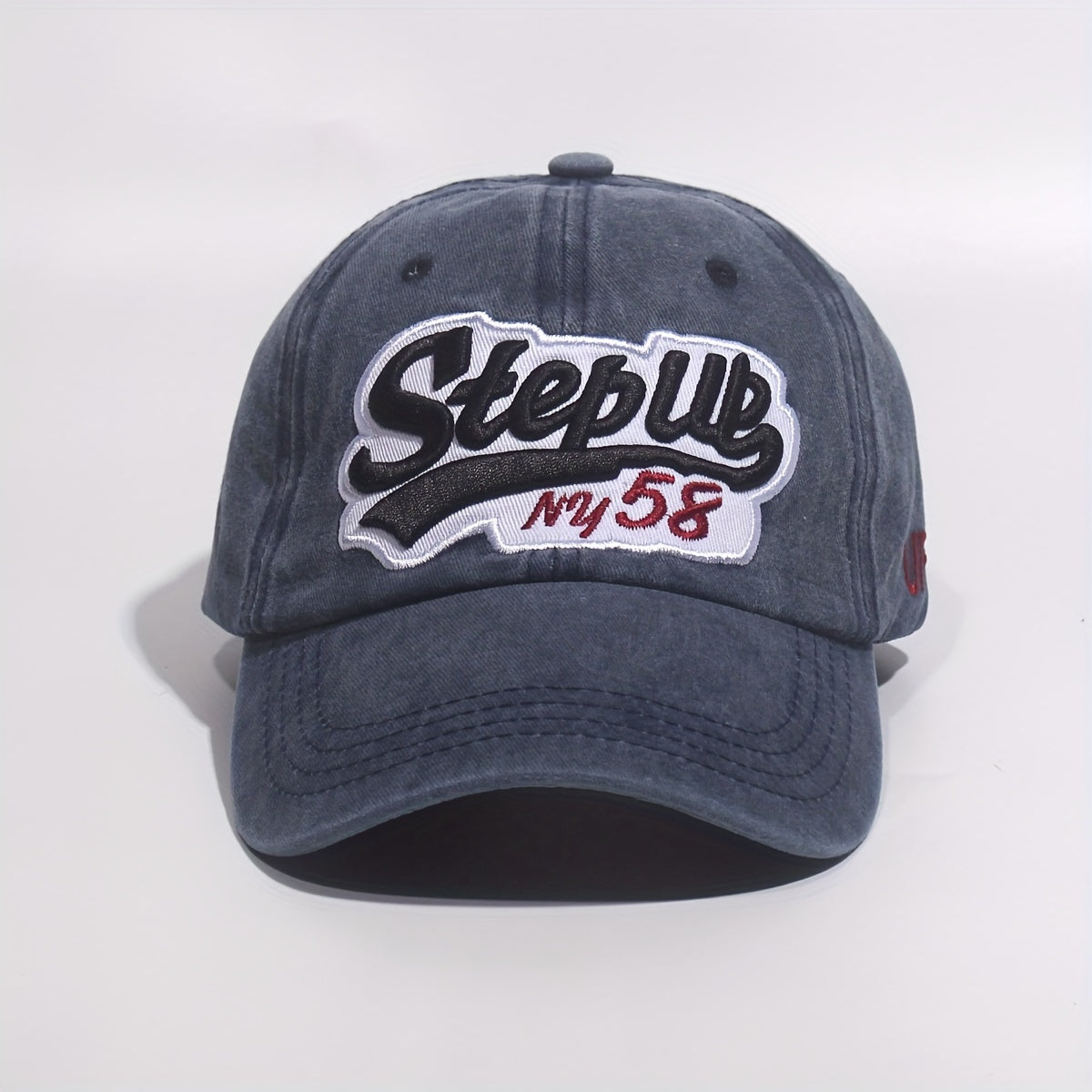 Men's Embroidered Baseball Cap Washed Cotton Hat
