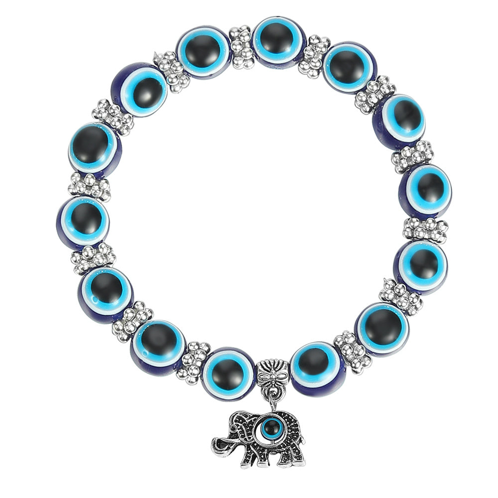 Devil's Eye Bracelet Turtle Butterfly Eye Pendant Bracelet