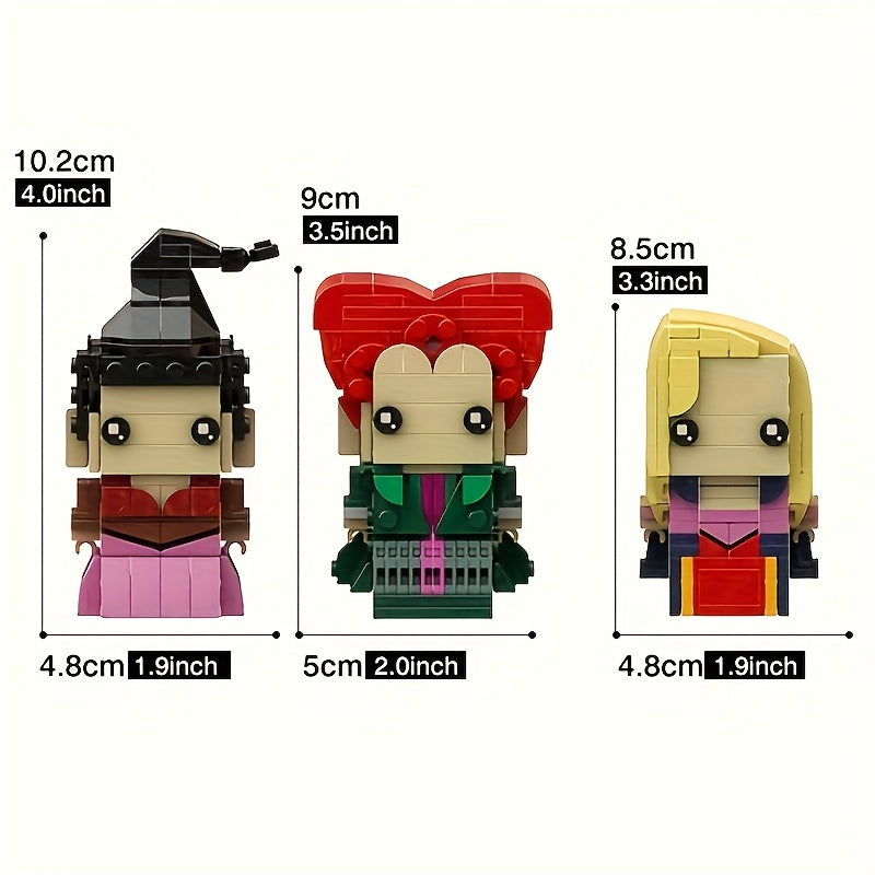 413pcs Cartoon Character Building Block Toy Movie Collection Bricks