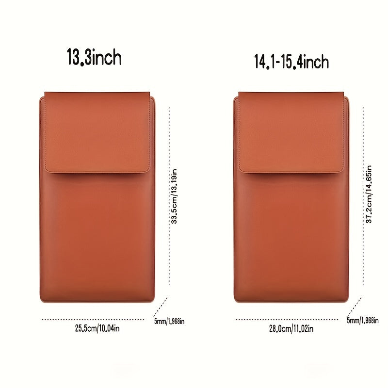 Multifunctional Computer Bag Inner Bag With Bracket Faux Leather Case