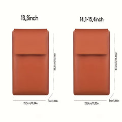 Multifunctional Computer Bag Inner Bag With Bracket Faux Leather Case