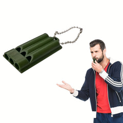 Portable Survival Whistle High Decibel Keychain