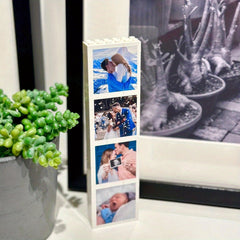 Personalized Building Blocks Puzzle - Custom Gift for Him