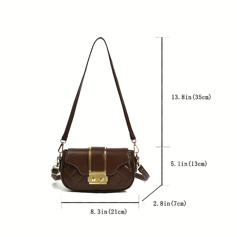 Women's Small Argyle Quilted Crossbody Bag