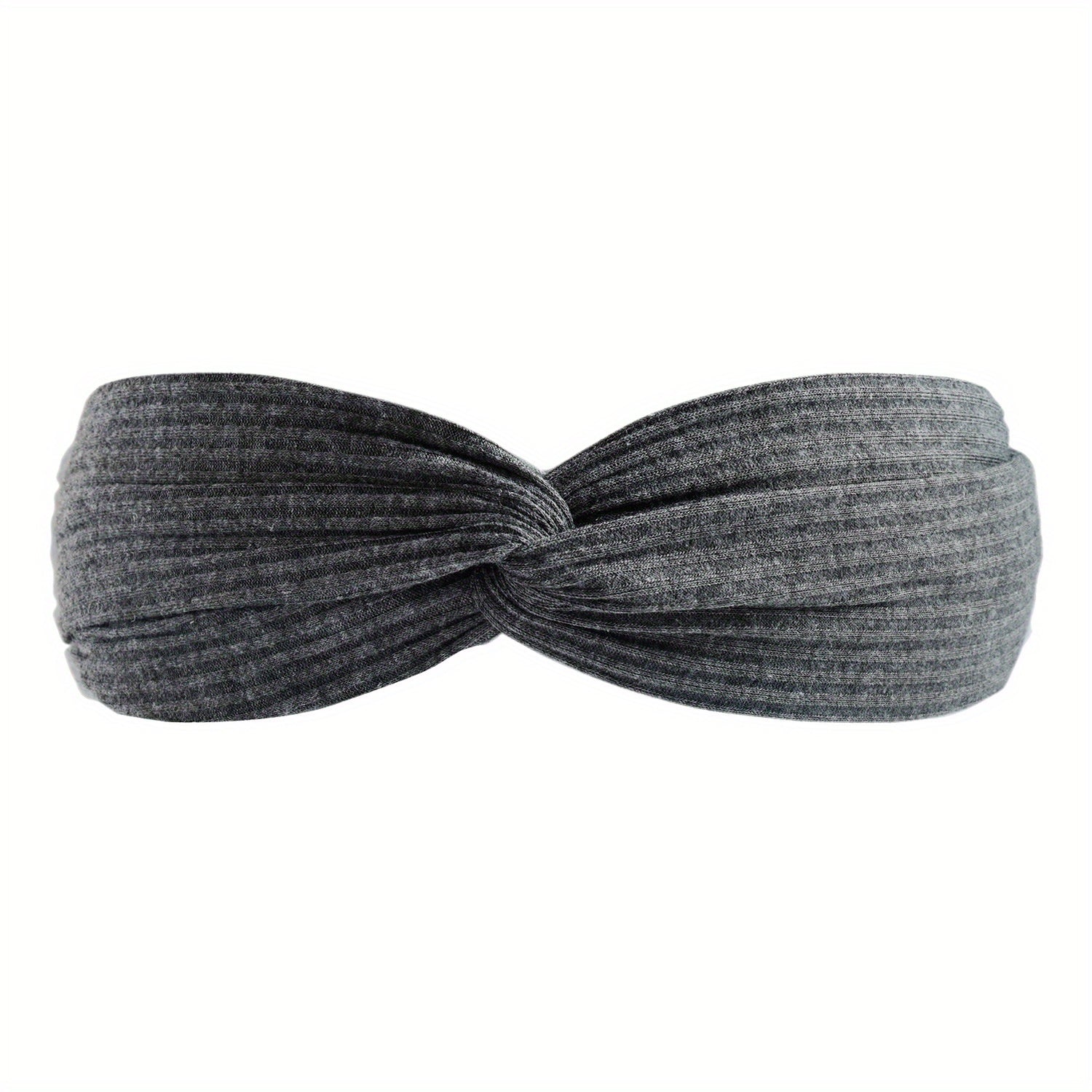 Boho Knotted Cross Headband Non Slip Hair Band for Girls