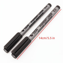 Waterproof Art Markers Brush Pen Set - Fine Sketch Pens