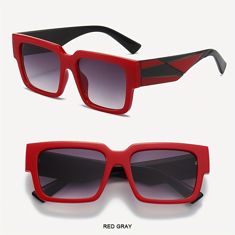 Men's Large Square Sunglasses UV Protection for Outdoor Sports