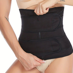 Waist Trainer Tummy Wrap Tummy Control Zipper Slimmer Belly Belt Shapewear