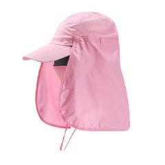 1pc Unisex Sun Protection Baseball Cap for Fishing