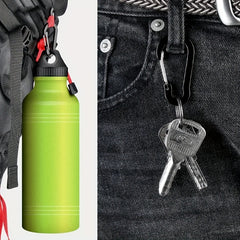 5pcs Gourd Backpack Hanging Buckle for Camping and Hiking