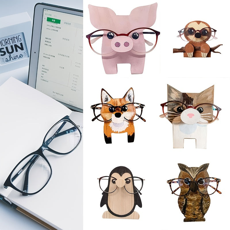 Small Animal Eyeglass Storage Rack Display Collection