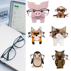 Small Animal Eyeglass Storage Rack Display Collection