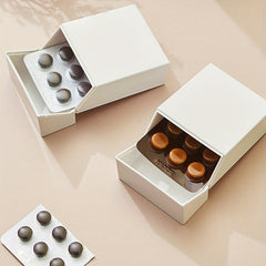 Desktop Flip Top Storage Box for Stationery and Small Items