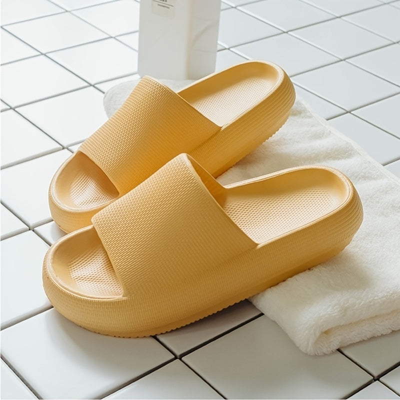 Men's Cloud Slides Pillow Slippers Lightweight Open toe Shoes