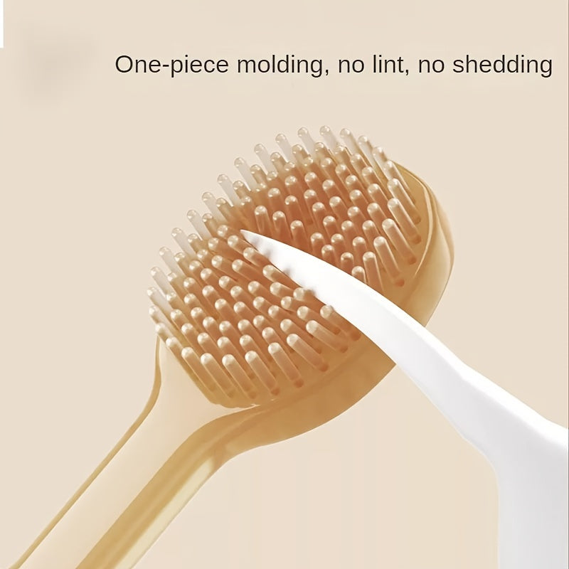 Baby Silicone Toothbrush Toddler Training Toothbrush Infant Oral Care Tool