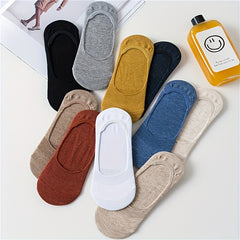10 Pairs Low Cut Ankle Socks Soft & Lightweight Women's Stockings