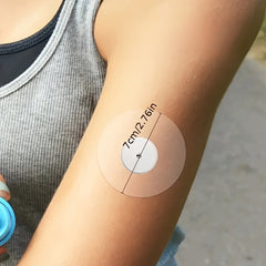 Waterproof Libre Sensor Case with Dynamic Adhesion, Multiple Pack