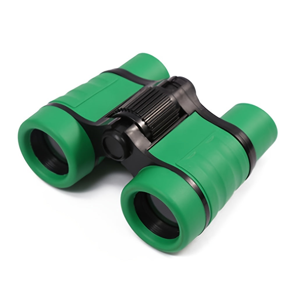 Kids Binoculars 4X30 Telescope Toy with Colored Plastic Handle