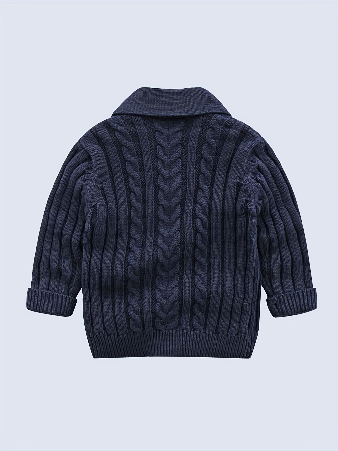 Unisex Baby Cardigan V Neck Botton Sweater For Winter Kids