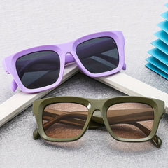 Y2K Square Sunglasses HipHop Block Anti Glare UV400