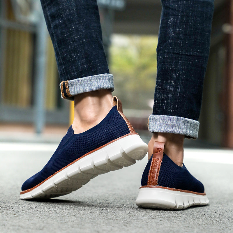 Men's Breathable Mesh Casual Oxford Shoes Sneakers