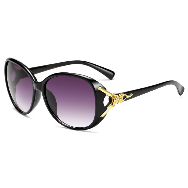 Women Oversized Polarized Sunglasses Classic Fox Shades UV400