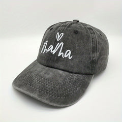 Vintage Baseball Cap Print Hat For Men Women