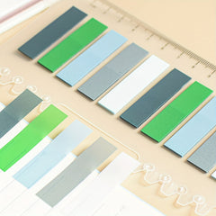 PET Sticky Notes Index Stickers 10 Sets 200 Sheets Labels 1pc